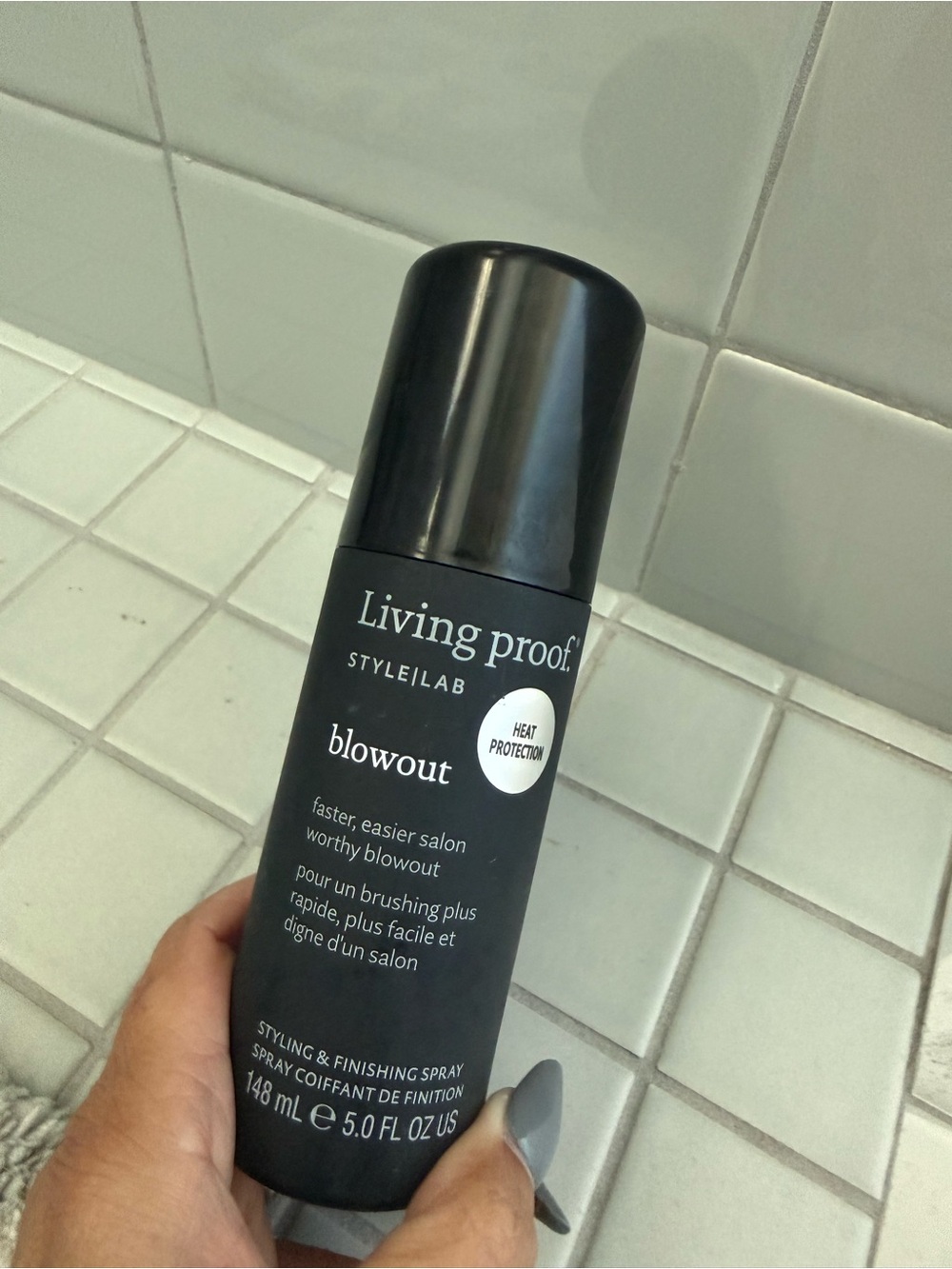 Living Proof Blowout Styling & Finishing Spray — Black